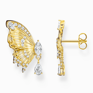 THOMAS SABO náušnice Butterfly Paradise H2328-414-14